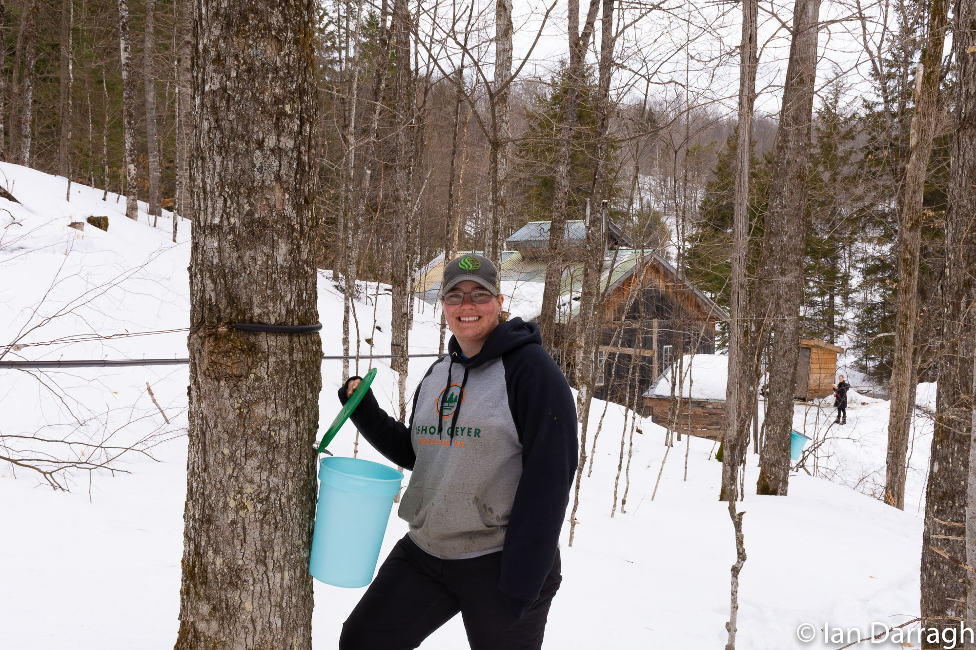 Maple syrup is in her DNA -- Joanie is the fifth generation of Tylers to farm in the Haliburton Highlands.